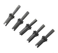 Juego de herramientas profesionales para dividir piedras con 5 cuñas y plumas, cinceles manuales de acero de 18 mm para hormigón duro