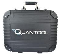 Juego de herramientas Quantool de 233 piezas en maletín de aluminio, maletín profesional de herramientas fabricado en acero cromo-vanadio, con 10 años de garantía, ideal para el hogar, el automóvil y