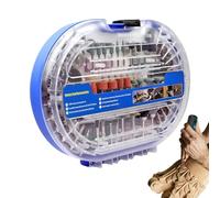 Juego de Herramientas Rotativas 276 Piezas de Accesorios Versátiles