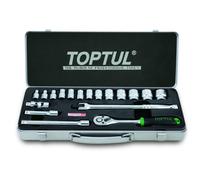 Juego de herramientas TOPTUL 3/8 pulgada 18 Pieza