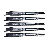 Juego de hojas de sierra para madera, hojas de repuesto para cortar madera, plástico y cartón de yeso (HCS 150/18 TPI) para dispositivo combinado 4 en 1 Parkside PKGA 14,4 A1 - LIDL IAN 110037