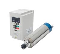 Juego de husillo de máquina de 2,2 kW, 220/380V ER20, 80mm de diámetro, 4 rodamientos, máquina de madera tallada con convertidor de frecuencia(380V set)
