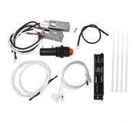 Juego de Ignición Metal para Weber para summit Silver B Gas Grill | Compatible exacto, instalación sencilla, metal , reemplazo directo, sin quemador auxiliar