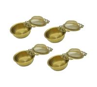 Juego de infusor de té de malla fina, coladores de acero inoxidable con cuencos de goteo a juego para preparar tazas de té sueltas todos los días, cesta de infusor de malla, tamiz, taza, piezas de