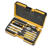 Juego de insertos para llaves de vaso Ergonic Strongbox (¼″, 10 pzs.)