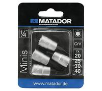 Juego de insertos para llaves de vaso (TORX interior, Ancho de llave: 20 mm - 40 mm)