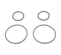 Juego de juntas tóricas para bombas de piscina SPS25 SPS75 SPS100, kit de sellado de goma, junta de tapa de prefiltro, prevención de fugas, fácil instalación, piezas de repuesto negras (4 piezas)