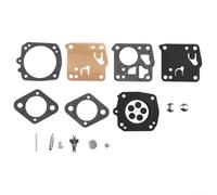 Juego de juntas y membrana de carburador para motosierra Tillotson modelos PS6000i, TS50, 2101, 385XP, para Poulan y Jonsereds, kit de reparación de 14 piezas