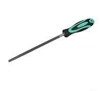 Juego de limas de acero al carbono, 5 formas para dar forma a madera metálica, T12 de alto carbono con mango ergonómico (circular)