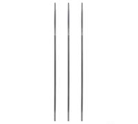 Juego de limas de afilador de motosierra, para modelos Oregon, para un mejor rendimiento de corte, para motosierras con cadena de 3,5 mm (3 piezas)