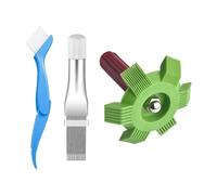 Juego de limpiador de aletas de radiador para aire acondicionado, herramienta de reparación de radiadores, evaporador de CA, accesorios domésticos para adultos, profesionales, interiores, exteriores