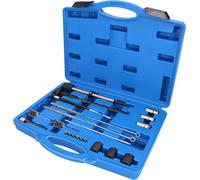 Juego de limpieza de eje y asiento de inyector de 21 piezas Brilliant Tools