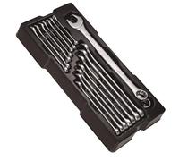 Juego de llaves combinadas, stanley, set de 16 piezas transmodule, uso