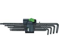 Wera Juego de llaves acodadas TORX® 967/9 TX XL 9 piezas, versión larga