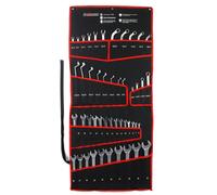 Juego De Llaves De Boca 47 Piezas CrV 6-32mm 12 Puntas Con Bolsa De Herramientas