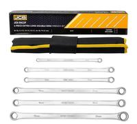 Juego de llaves de boca extra largas 6 piezas (8-21mm) en estuche