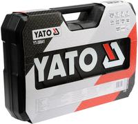 Yato Juego de enchufes YT-38841 – Set 216 piezas 1/4", 3/8" y 1/2"
