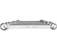 Juego de llaves de doble anillo Gedore, 8 piezas, de 6 a 22 mm, para tuercas de 4 a 8 caras