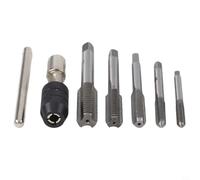 Juego de llaves de grifo ajustables para soporte de llave de trinquete M3-M6 para rosca de tornillo de máquina en espacios reducidos de 5 a 12 mm (2 unidades de 5 a 12 mm)