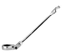 Juego de llaves de trinquete con cabeza flexible, 24 piezas, sistema SAE y métrico, 72 dientes, fabricadas en acero Cr-V. Juego de llaves combinadas flexibles con trinquete, con estuche de almacenamie