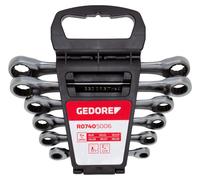 Juego de llaves de trinquete dobles GEDORE, modelo R07405006, de 6 piezas, con medidas de 8 a 19 mm, referencia 3300898
