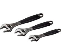 Juego de llaves de tubo ajustables Bahco ADJUST 3-90, de 3 piezas, de 20 a 31 mm, según la norma DIN 3117 (ADJUST 3-90)