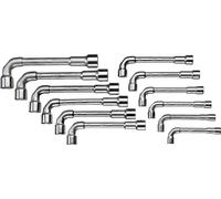 Gedore 25 PK-012 - Juego de llaves de pipa 12 pzas, 8-19 mm