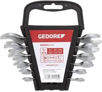 Juego de llaves de tubo dobles GEDORE, línea R05125012, de tamaño corto, con medidas de 6 a 32 mm, 12 piezas, referencia 3300961