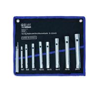 Juego de llaves de tubo para tuberías de 6 a 22 mm, llave de tubo con doble boca, color: juego de 10 piezas