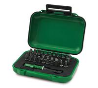 Juego de llaves de vaso de 1/2". TOPTUL 1/4 " 31 Pieza (SL, PH, PZ, TORX, SQ)