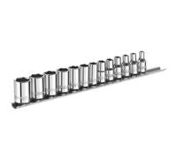 Juego de llaves de vaso de 1/4" de 13 piezas, marca Expert