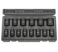 juego de llaves de vaso de 13 piezas en cargador de plástico 3/8" (9,52 mm)