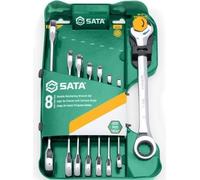 Juego de llaves de vaso dobles con trinquete SATA 08007A