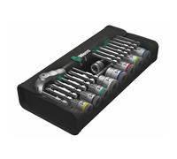 JUEGO DE LLAVES DE VASO ZYLKOP DE 3/8'', 29 PIEZAS - W05004046001