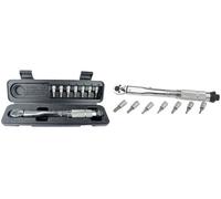 Juego de llaves dinamométricas BRÜDER MANNESMANN, 1/4", 8 piezas