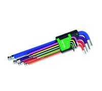 Juego de llaves hexagonales HEX TOPTUL 9uds. (1.5 2 2.5 3 4 5 6 8 10 mm)