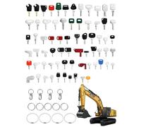 Juego de llaves para maquinaria pesada, 70 piezas, llaves universales, para excavadoras, tractores