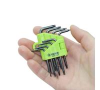Juego de llaves Torx dobladas de estrella T5 T6 T7 T8 T9 T10 T15 T20 Torx Destornillador de seguridad para PS3 PS4 PS5 Controlador portátil Herramienta de reparación