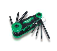 Juego de llaves TORX TOPTUL 8 Pieza (T9, T10, T15, T20, T25, T27, T30, T40)