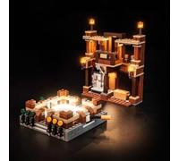 Juego de luces LED compatible con Lego Woodland Mansion Fighting Ring 21272 (sin modelo), juego de iluminación decorativa Compatible con Minecraft Woodland Mansion Fighting Ring Juguetes creativos