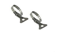 Juego de manguera de tejido Karcher de 10 m, manguera plana flexible para bombas sumergibles 2.997-100.0 con abrazadera de acero inoxidable, accesorios para bomba de agua (juego de pantalones)