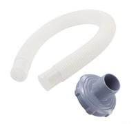 Juego de manguera y adaptador de skimmer de piscina para Intex 10531 11238 25016 - Piezas de repuesto con junta resistente a fugas para sistemas de aspiradora de piscina