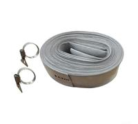 Juego de mangueras de tejido de 10 m para bombas Karcher (juego de | Manguera plana de 10 m, ideal para agua limpia y sucia, compatible con bombas sumergibles, ahorra espacio y se puede guardar