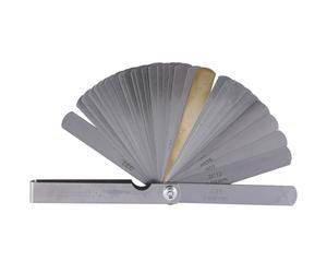 Juego de manómetro de distancia para enseñanza, válvula de calibre, dimensión de espacio de 0,04-0,88mm, 32 unidades
