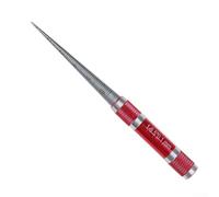 Juego de manómetros cónicos de apertura de acero inoxidable, calibrador cónico para medición del diámetro interior de piezas y tuberías de pared fina, rango de 1 a 45 mm con escala grabada (1-6,5 mm)