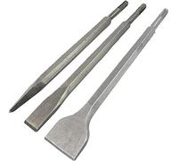 Juego de martillo de cincel SDS (3PC) | Juegos de brocas Herramientas, 1 X Cantidad - CHS-SET03