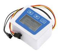 Juego de medidor de flujo de agua Digital Monitor de caudal LCD flujo electrónico en línea