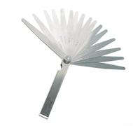 Juego de medidores de huecos profesionales métricos para imperial doble marcado para herramienta de hueco de válvula para herramienta de separación de pistón, pastilla de freno, calibre de grosor