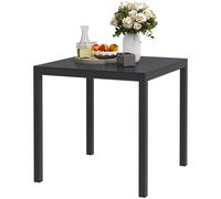 Juego de mesa de aluminio - Mesa para camping - Mesa para exteriores - Mesa para balcón - Mesa tipo buffet - Color
