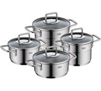 Juego de mini ollas SILIT Extra Cook, de 4 piezas, de acero inoxidable